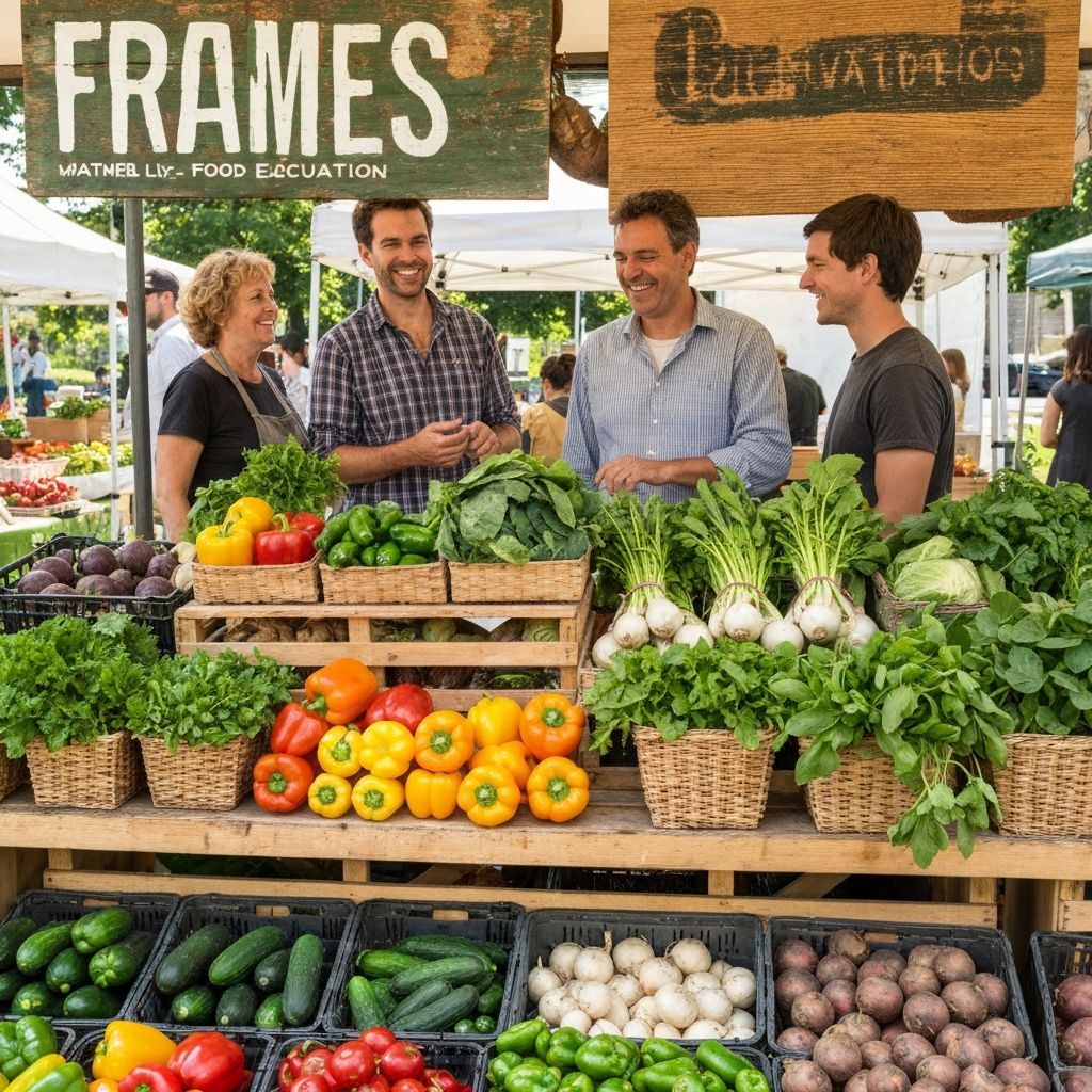 Fresh vegetables and plant-based ingredients